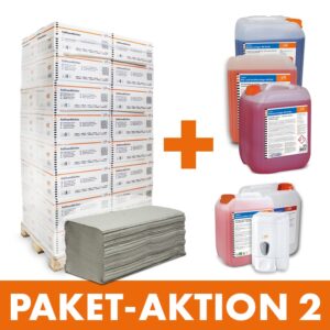 zetForm® – Falthandtücher + Reinigungsmittel