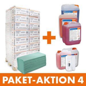 zetForm® – Falthandtücher + Reinigungsmittel