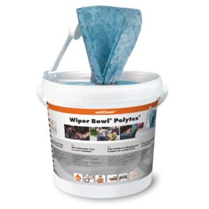 zetClean® – Wiper Bowl® Polytex® feuchte Reinigungstücher