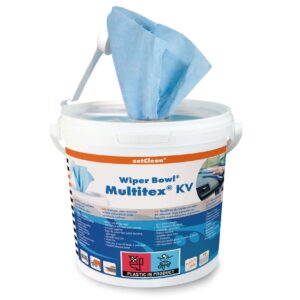 zetClean® – Wiper Bowl® Multitex® KV feuchte Reinigungstücher