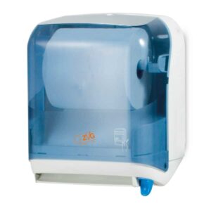 zetMatic® –  Handtuchrollenspender STANDARD, transparent