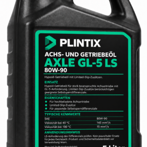 PLINTIX AXLE GL-5 LS 80W-90