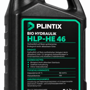 PLINTIX BIO HYDRAULIK HLP-HE 46